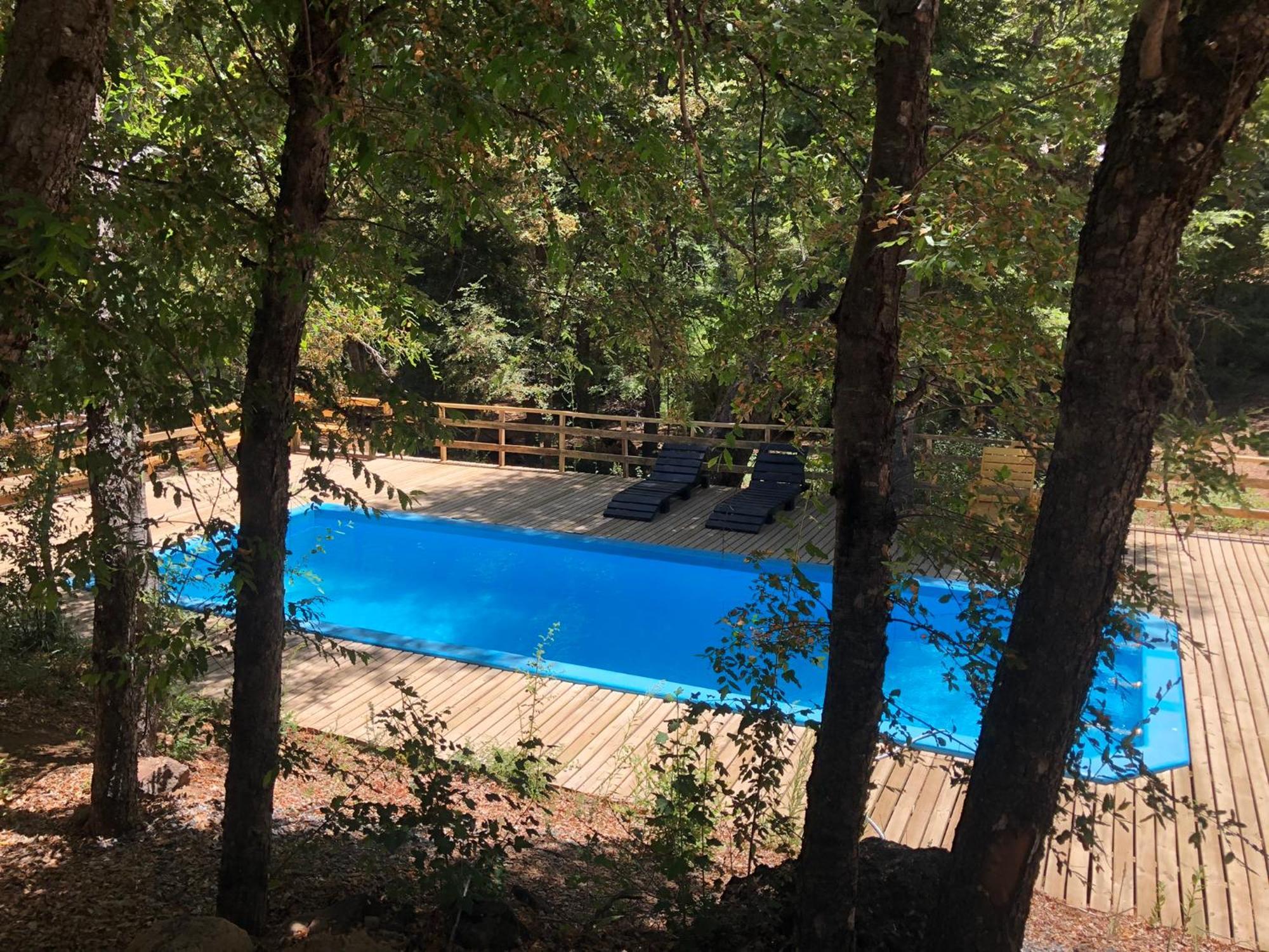 Cabanas Kalinaw Las Trancas Dış mekan fotoğraf