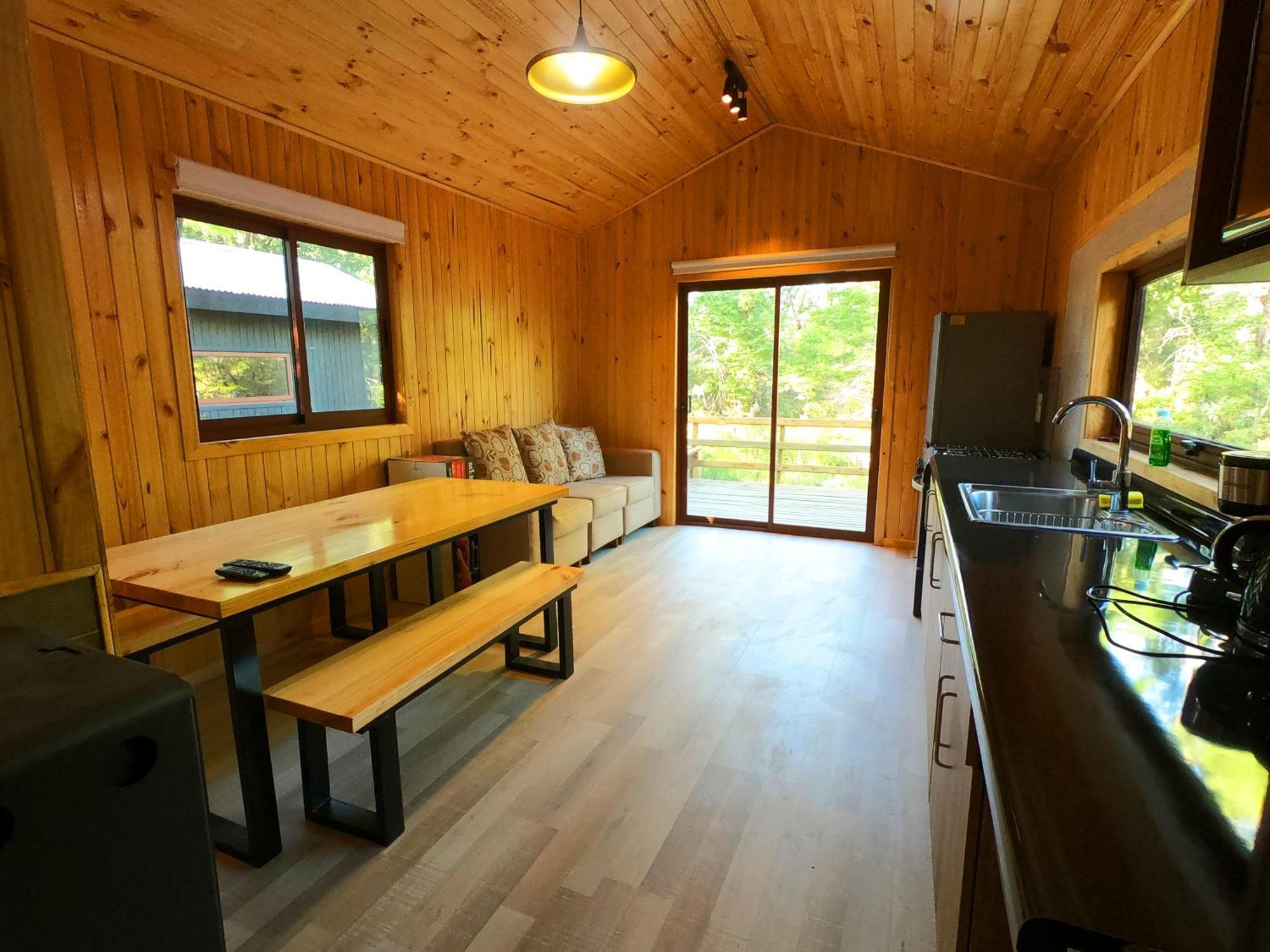 Cabanas Kalinaw Las Trancas Dış mekan fotoğraf